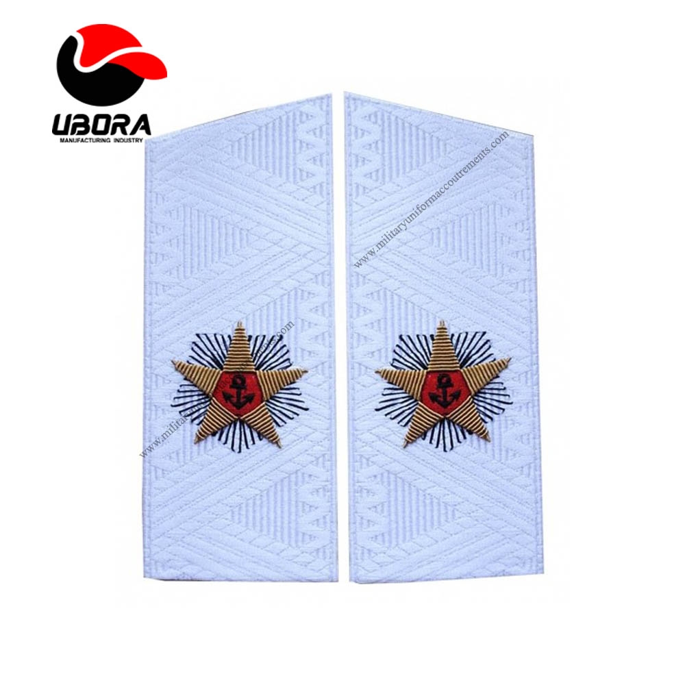 Soviet ADMIRAL daily uniform shoulder boards USSR epaulets Ceremonial Costume Shoulder Board 